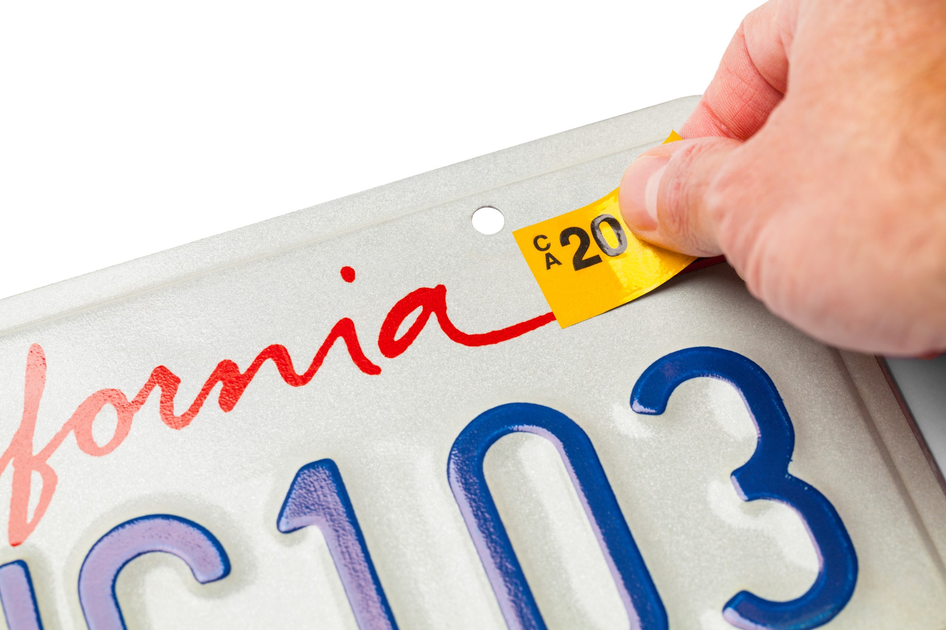 Ficha Placa de licencia